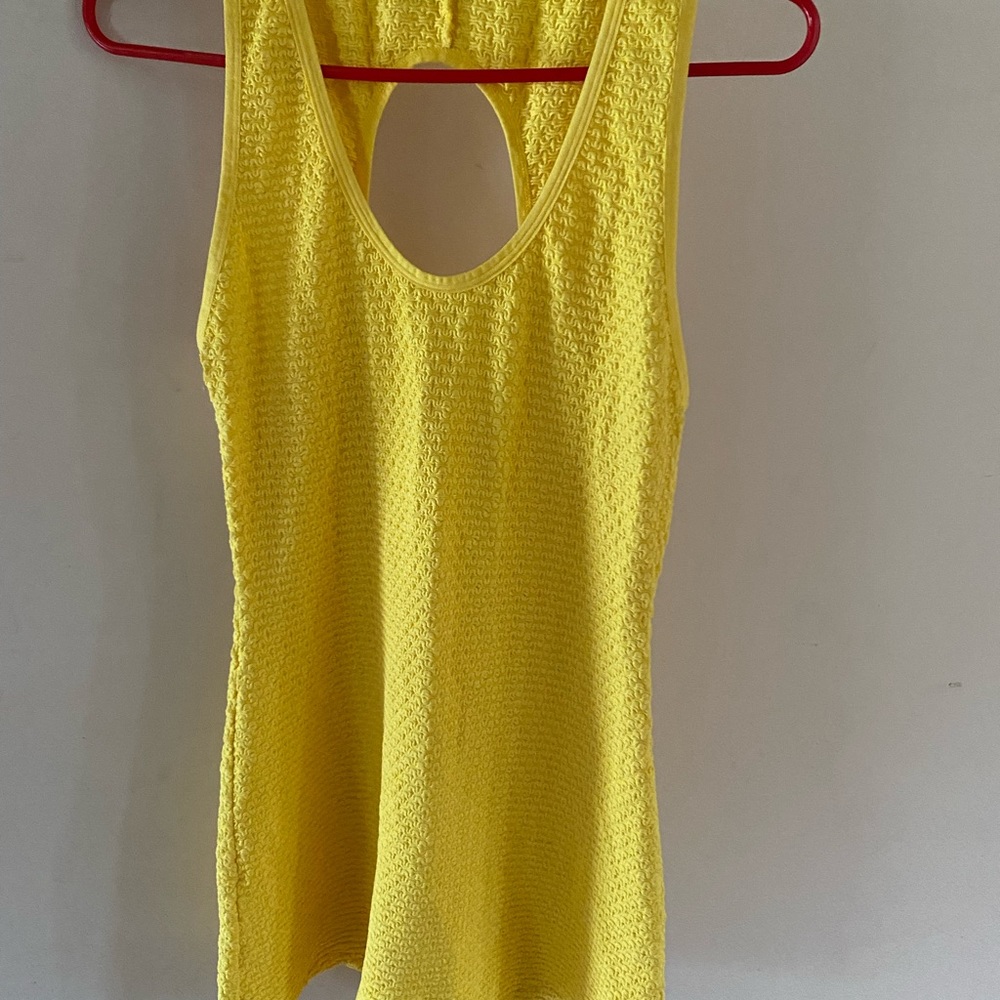 Zara Woman’s yellow romper sleeveless